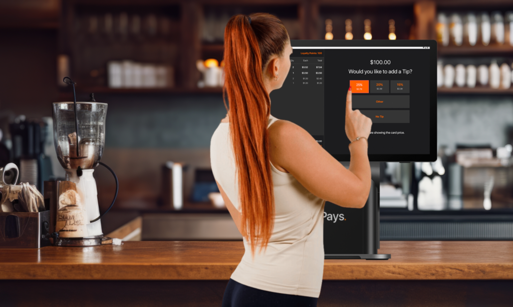 Best POS System for Restaurant Growth, Pays POS, restaurant point of sale, tipping options, customer interaction, café POS system.