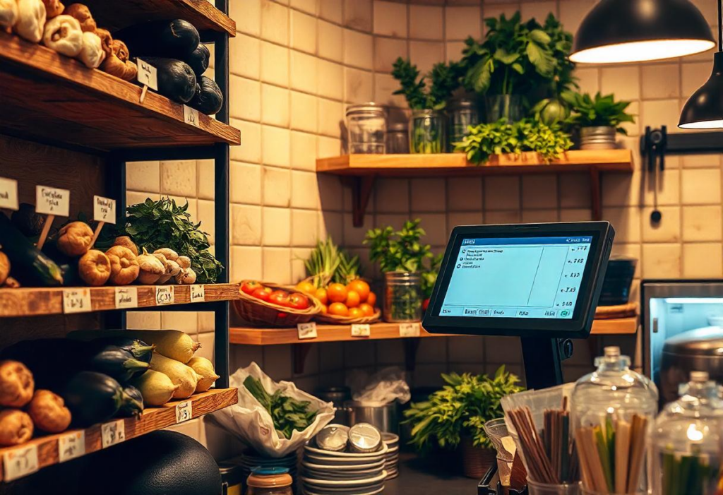 Real-time inventory tracking helps restaurants reduce food waste by monitoring ingredient usage and expiration dates